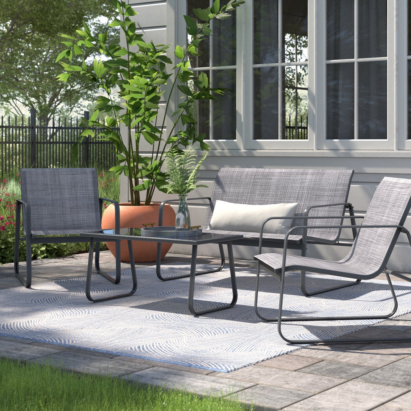 Stainless steel outdoor furniture