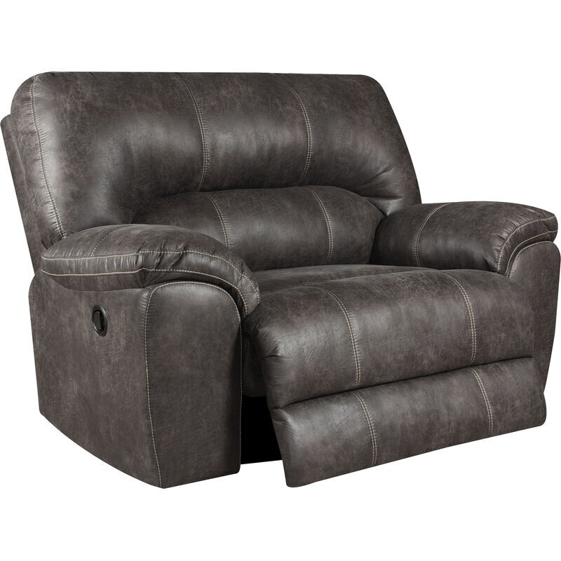 Stallion gray big mans recline