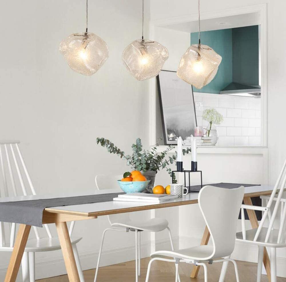 Statement cube pendant light