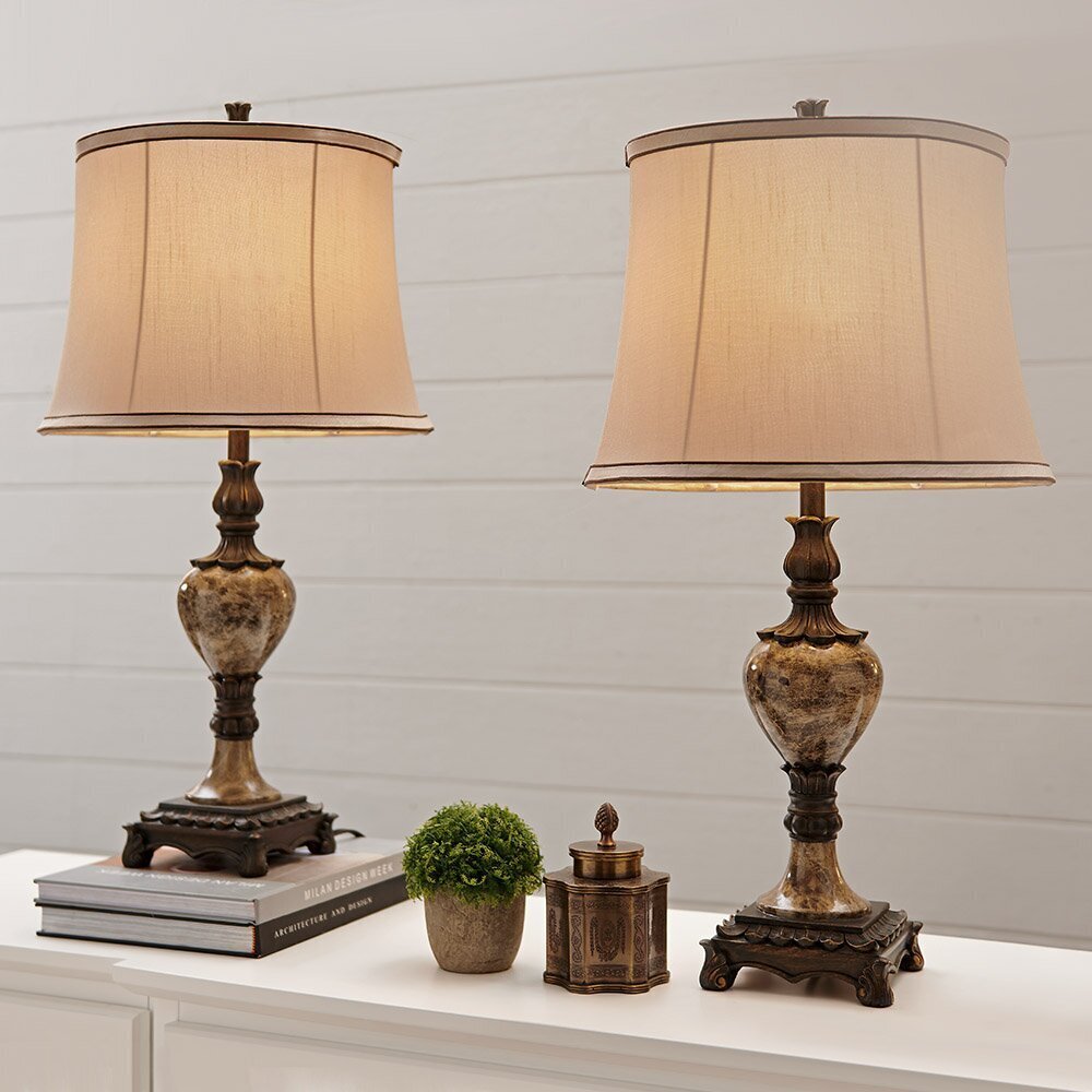 Statement Vintage Ceramic Table Lamp