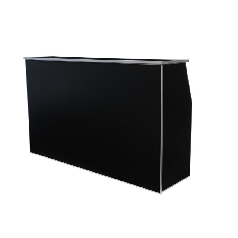 Steel fold down bar table