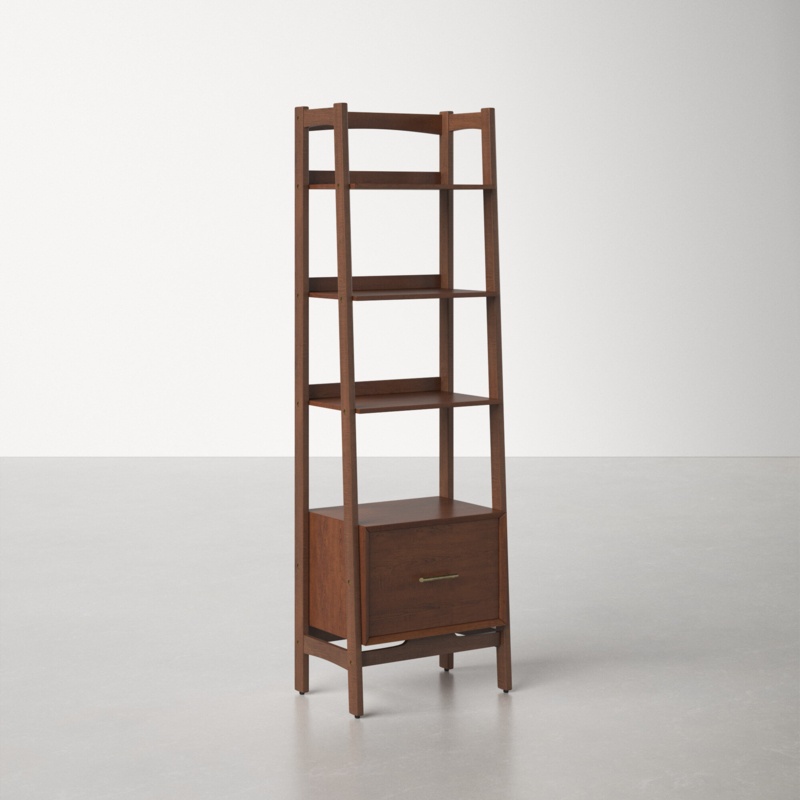 Stiles 70.2'' H x 22.2'' W Etagere Bookcase
