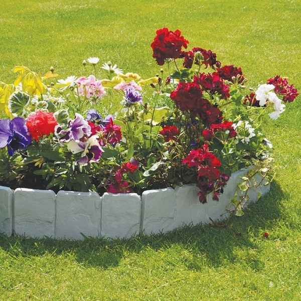 Stone Lawn Edging Ideas Wood