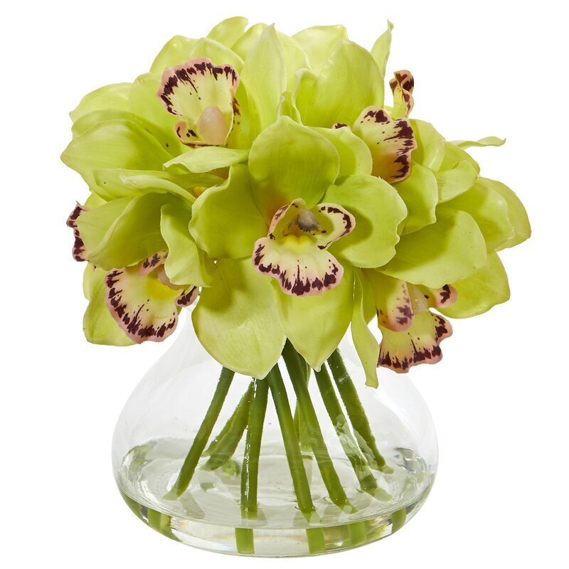 Striking Cymbidium Orchid Arrangements 