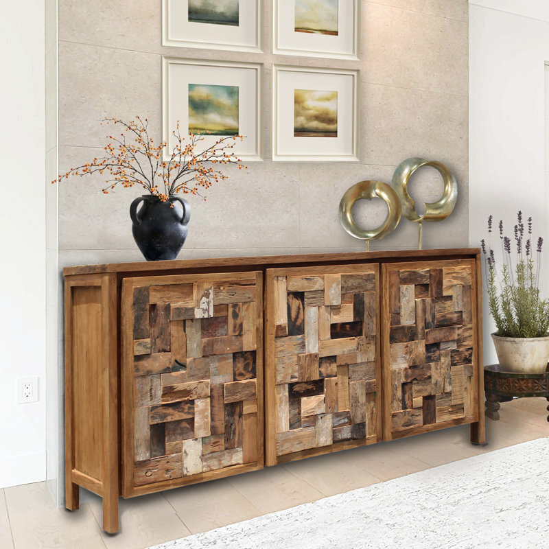 Stunning Repurposed Teak Cabinet