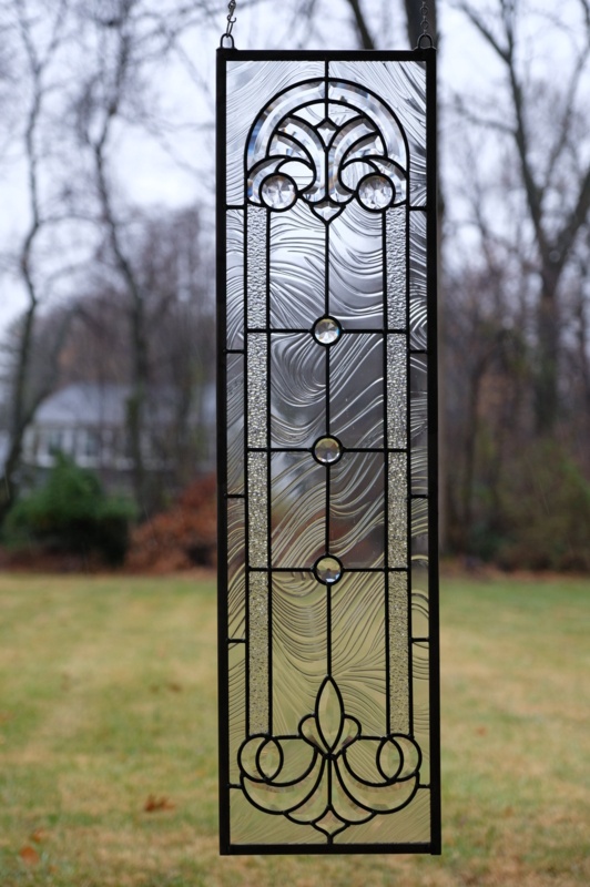 Stunning Stained Glass Window Panel