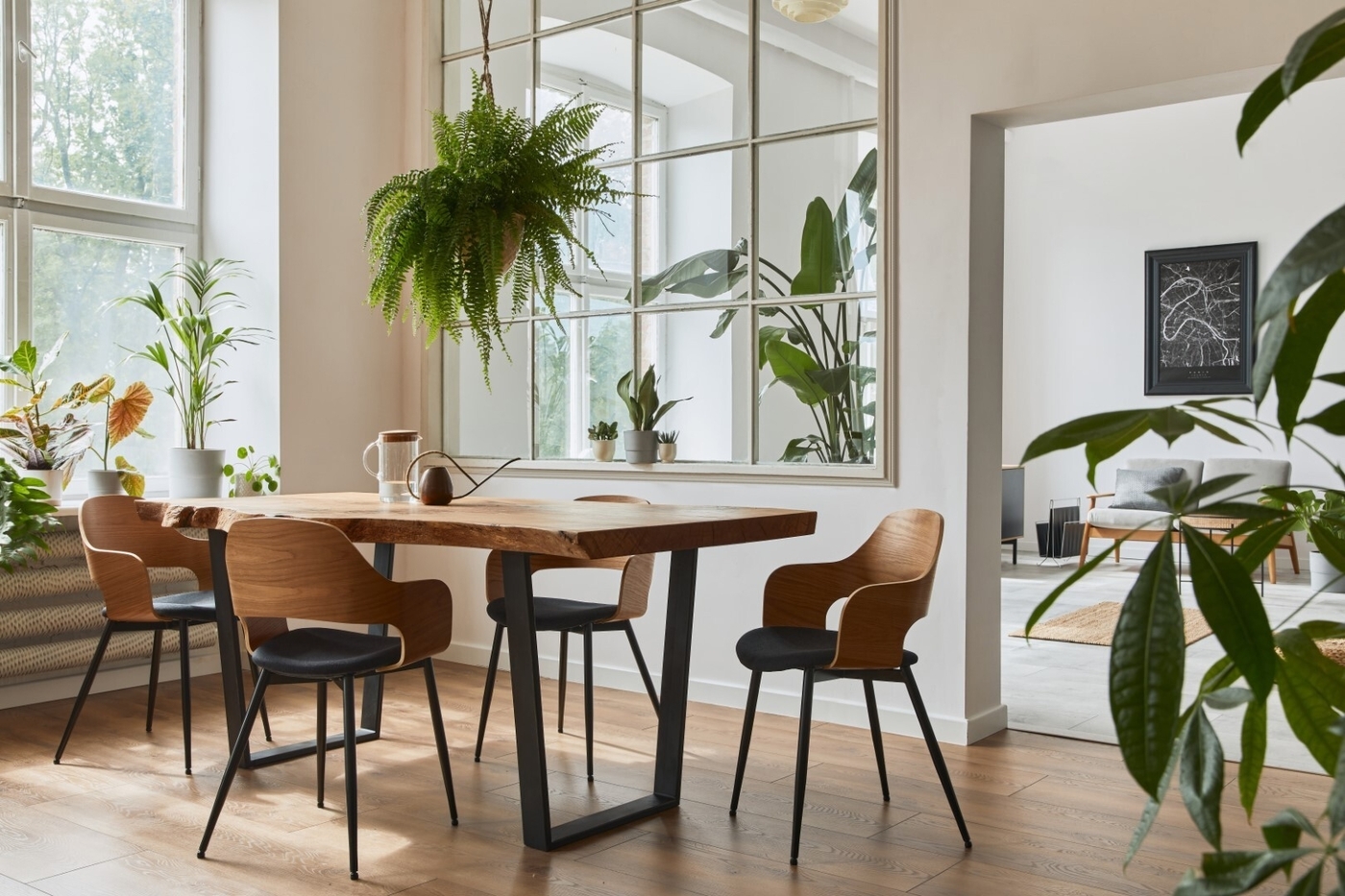 Stylish and cozy interior