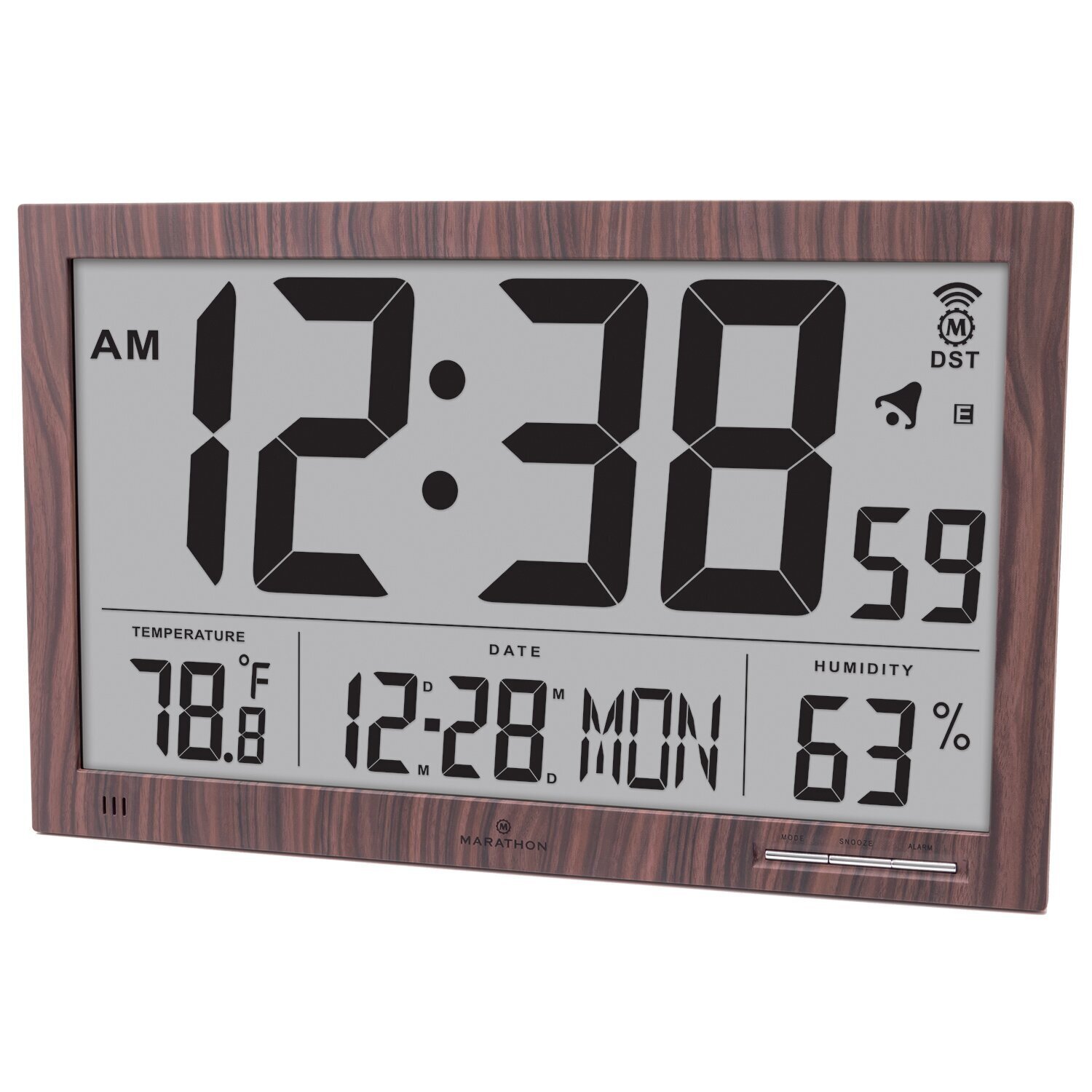 Stylish digital wall clock