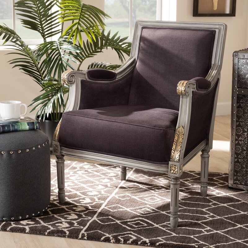 Sumptuous Velvet Bergere Chair