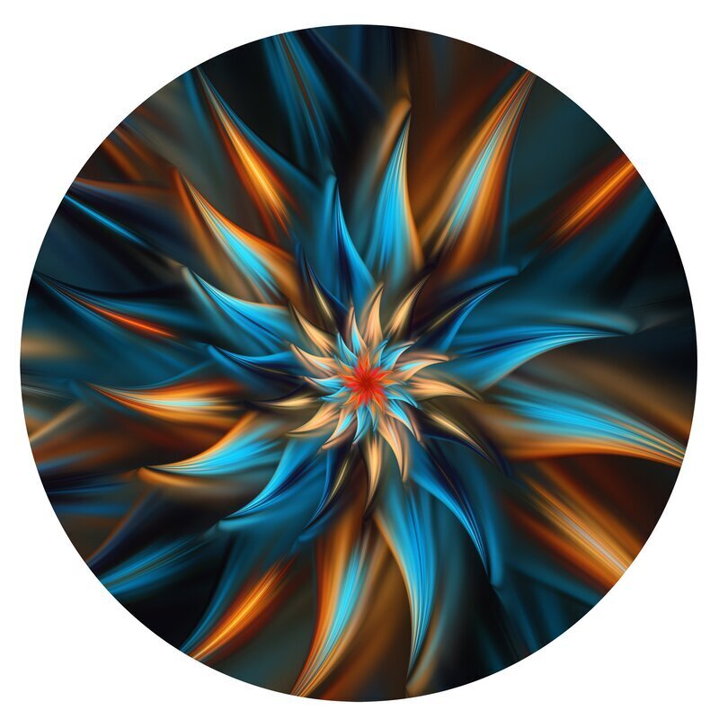 Swirl Unusual Outdoor Wall Art