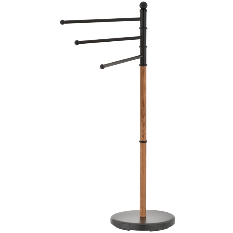 Swivel Arm Free Standing Towel Stand