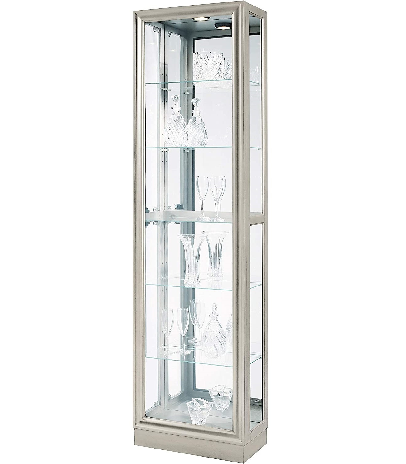 Silver Curio Cabinets