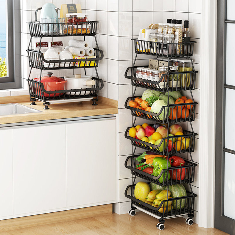 Tall Fruit Basket Storage