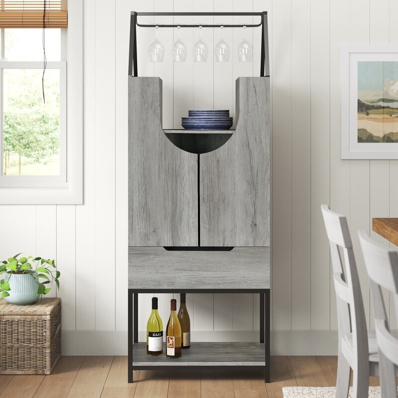 Tall Narrow Bar Cabinet