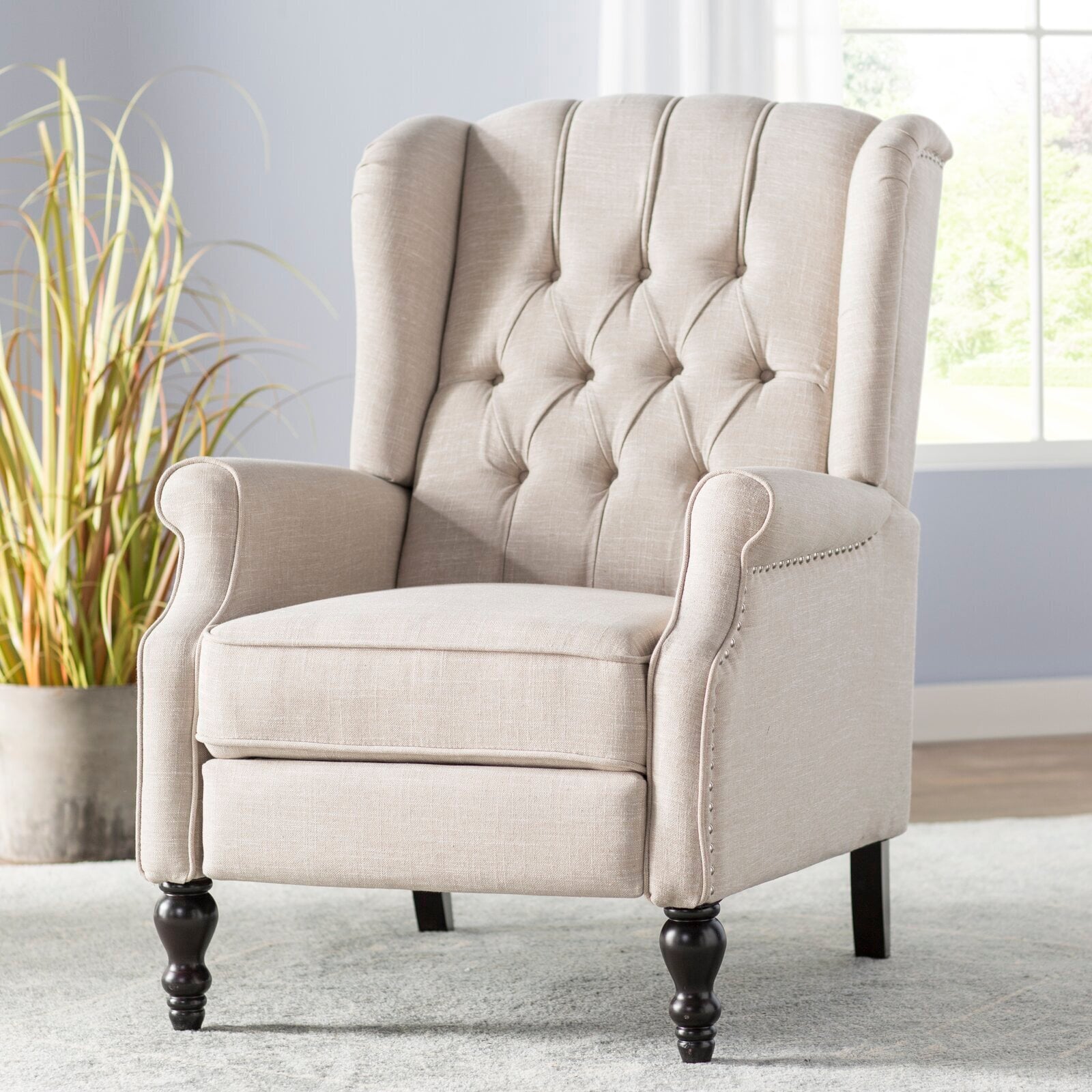 Tall Recliner With Wingback
