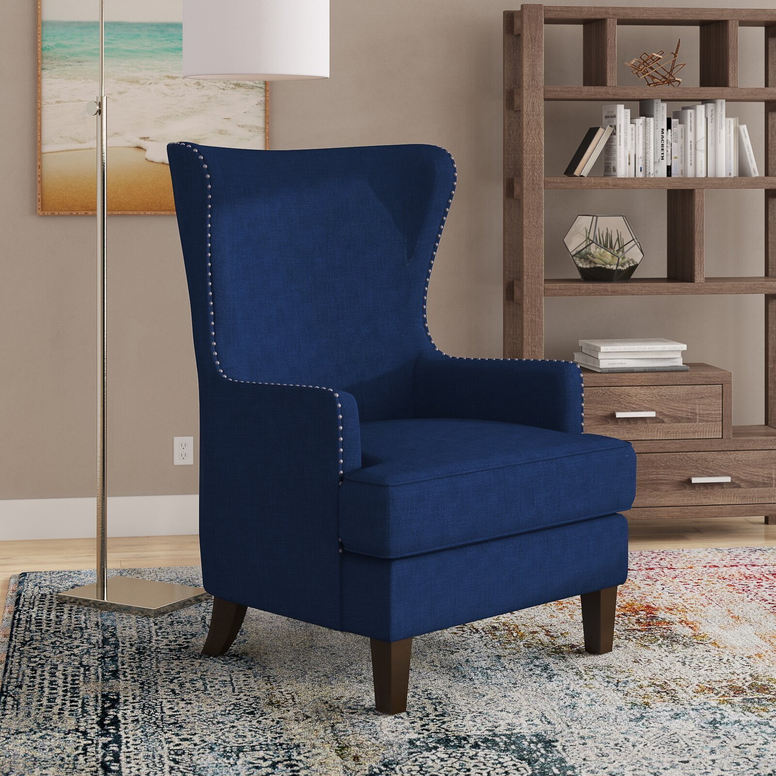 Tall Wing Chair