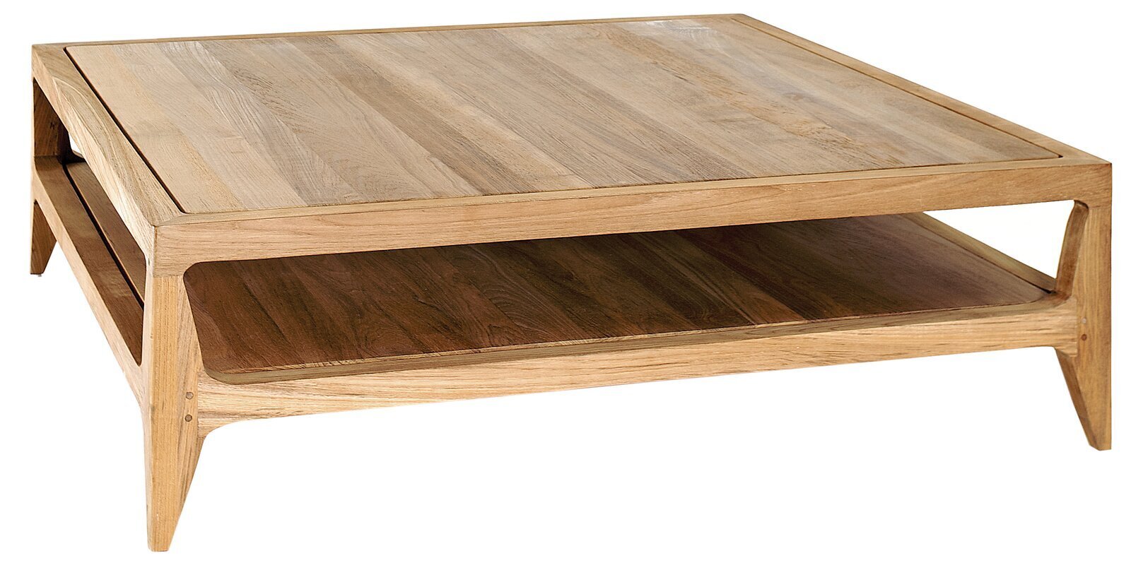 Teak Coffee Table With Storage