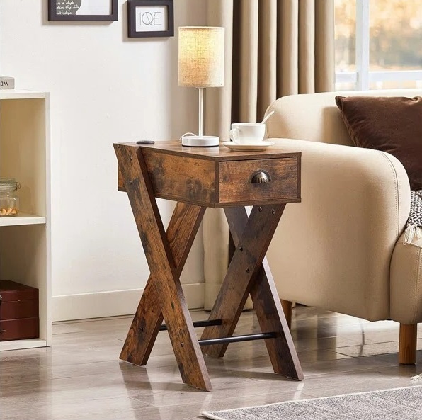 Telephone Stand With Drawer