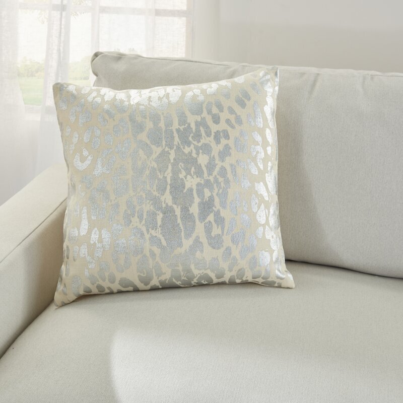 Throw Pillows with a Sheen