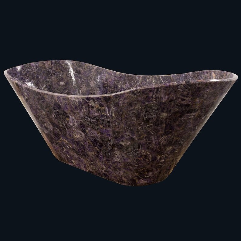 Timeless Amethyst Bathtub