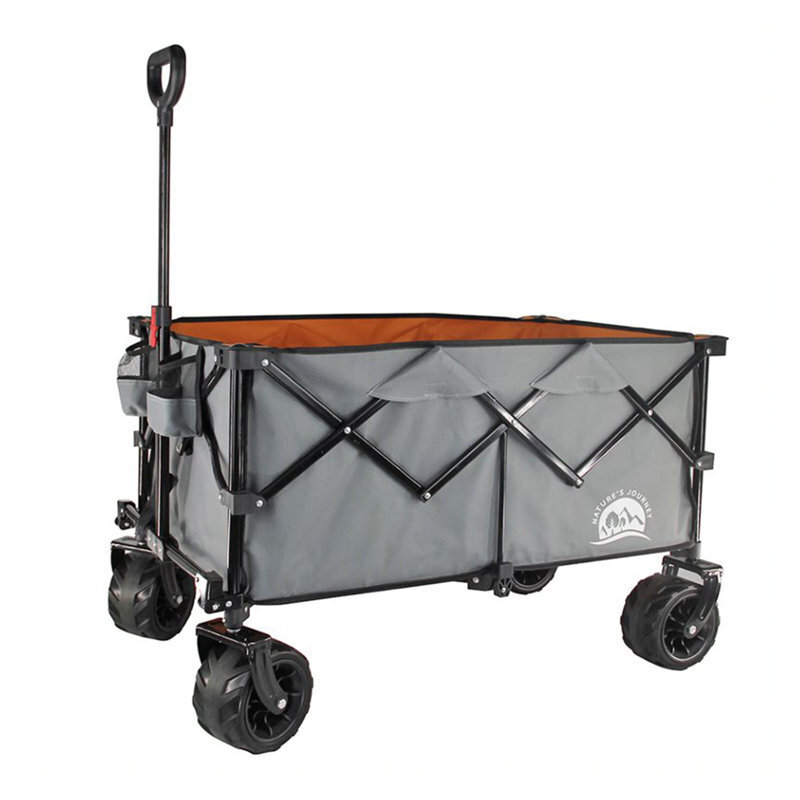 Traditional Collapsable Fabric Wagon Tote Cart
