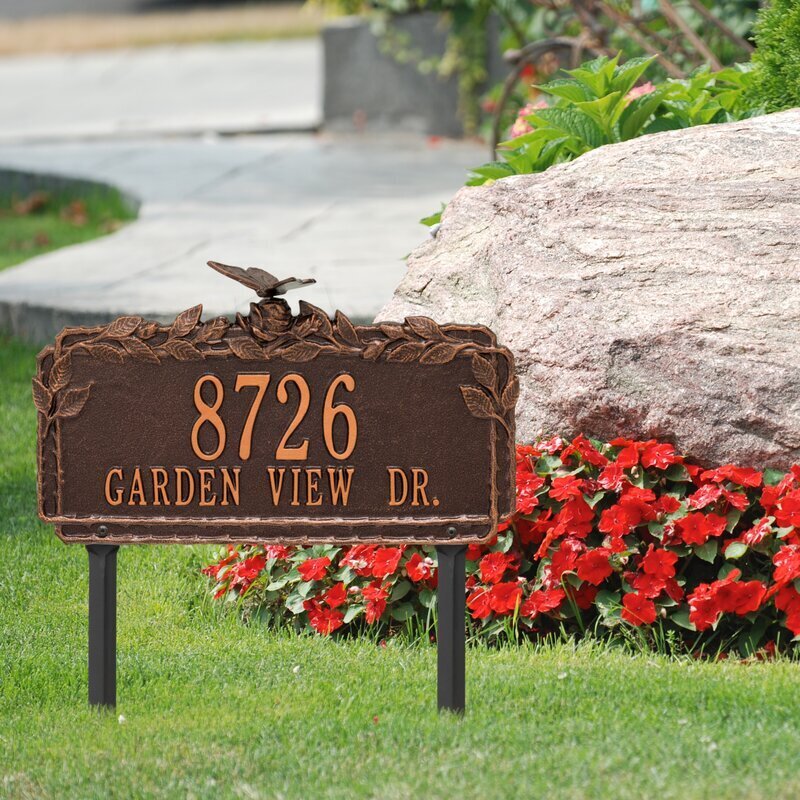 Traditional Garden Signs Custom