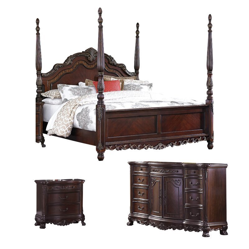 Four Poster King Bed Sets