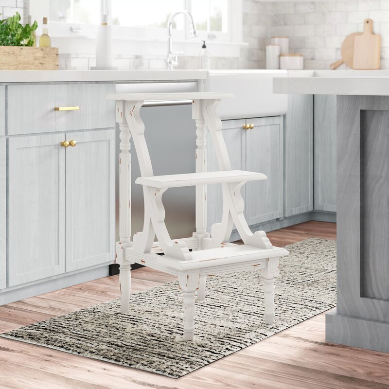Traditional Library Step Stool