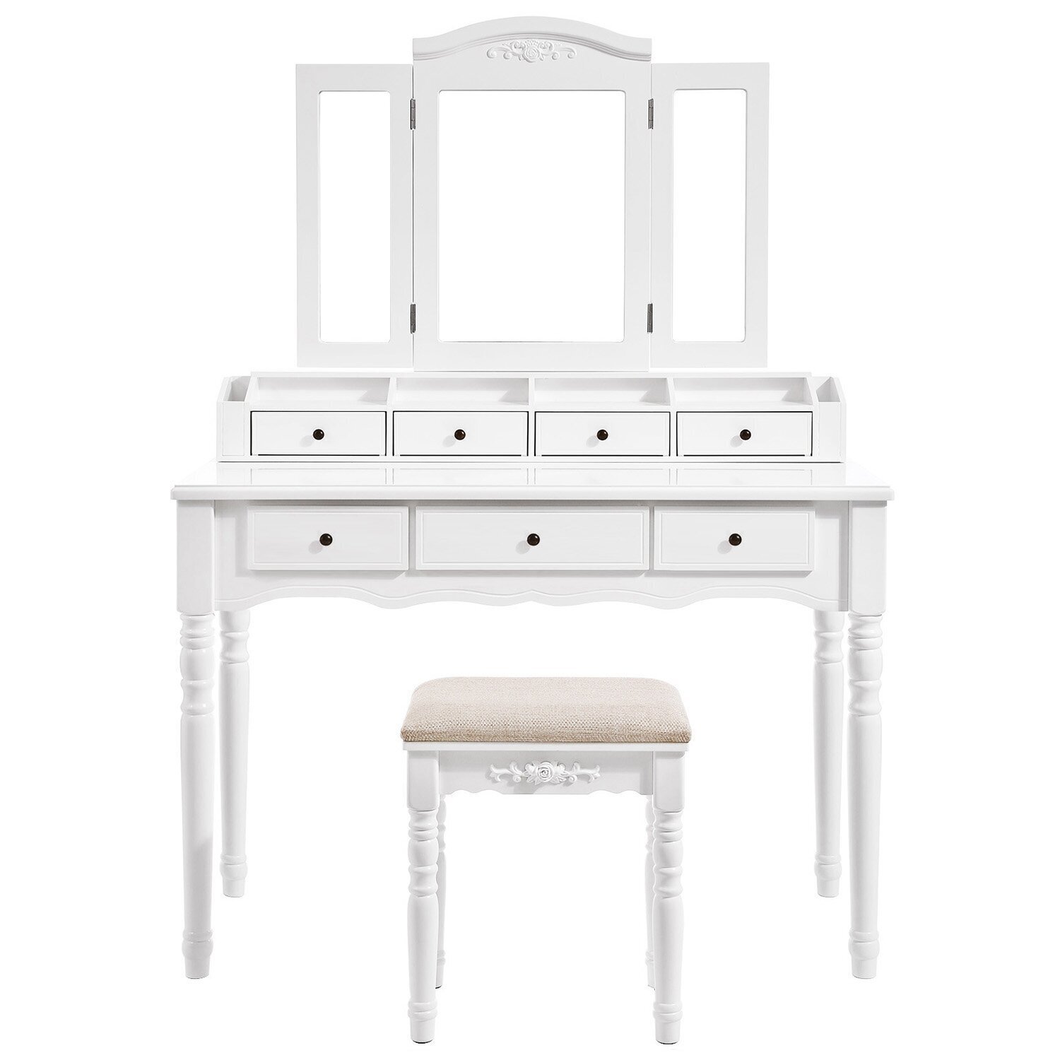 Traditional Master Bedroom Vanity