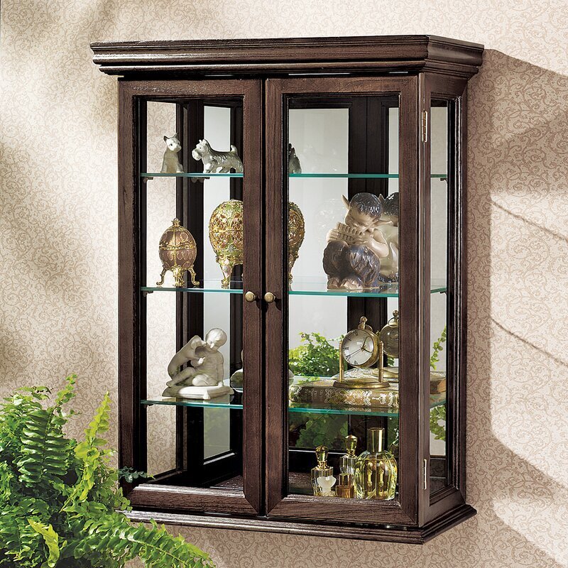 Wall Mount Curio Cabinet