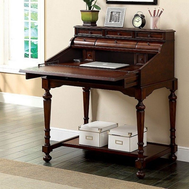 Traditional Style Secretary Desk | Foter