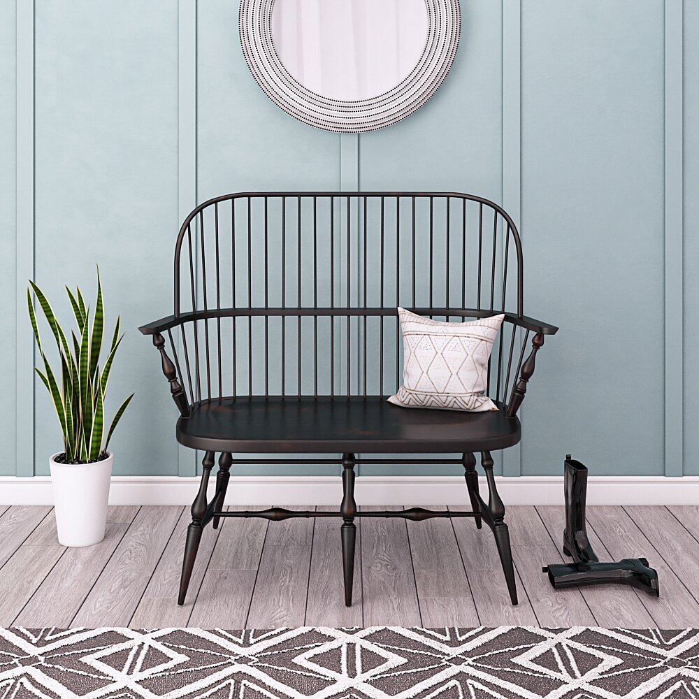 Traditional Windsor Bench