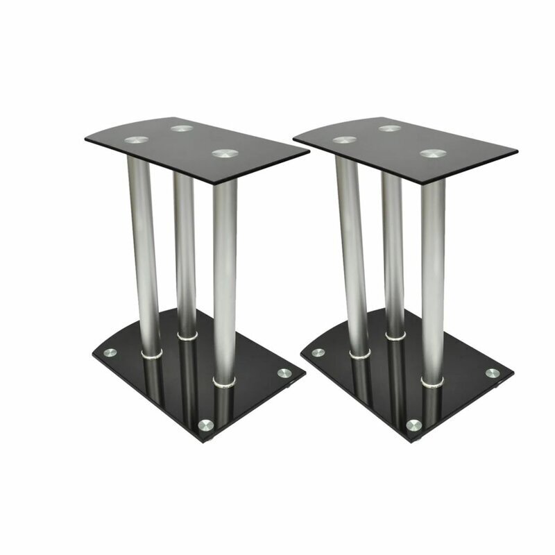 Transparent Speaker Stands Metal
