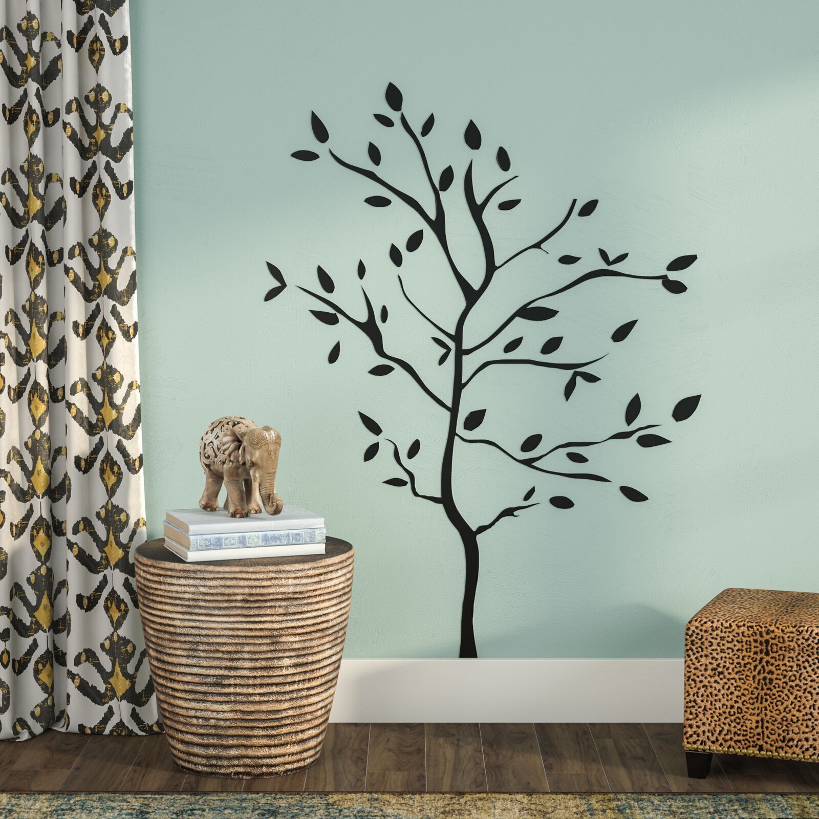 Tree and Leaves Decal