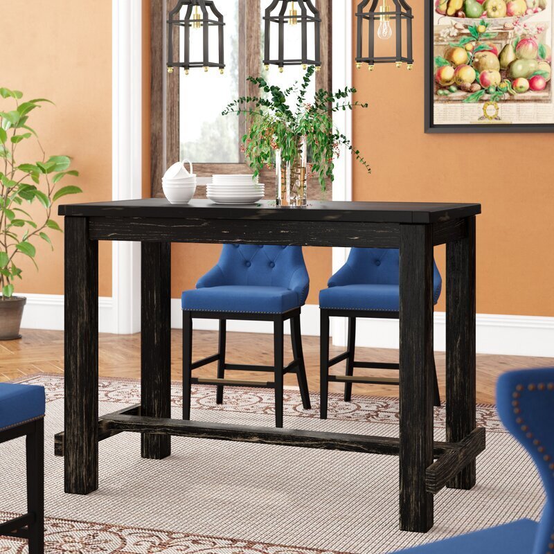 Trestle style Bar Table for Kitchens