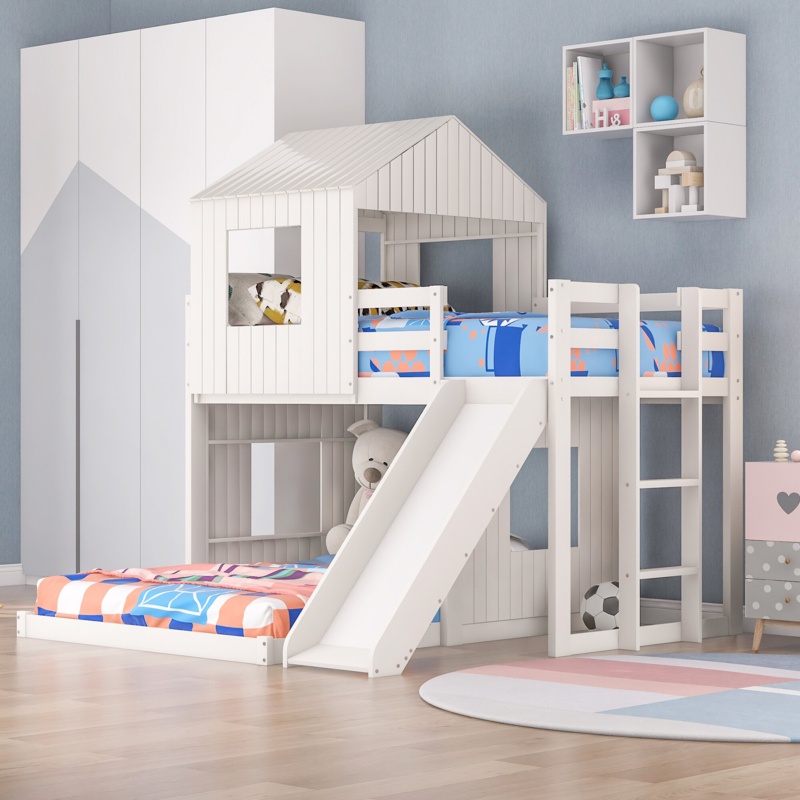 Twin Over Full L-Shaped Bunk Beds by Harper Orchard