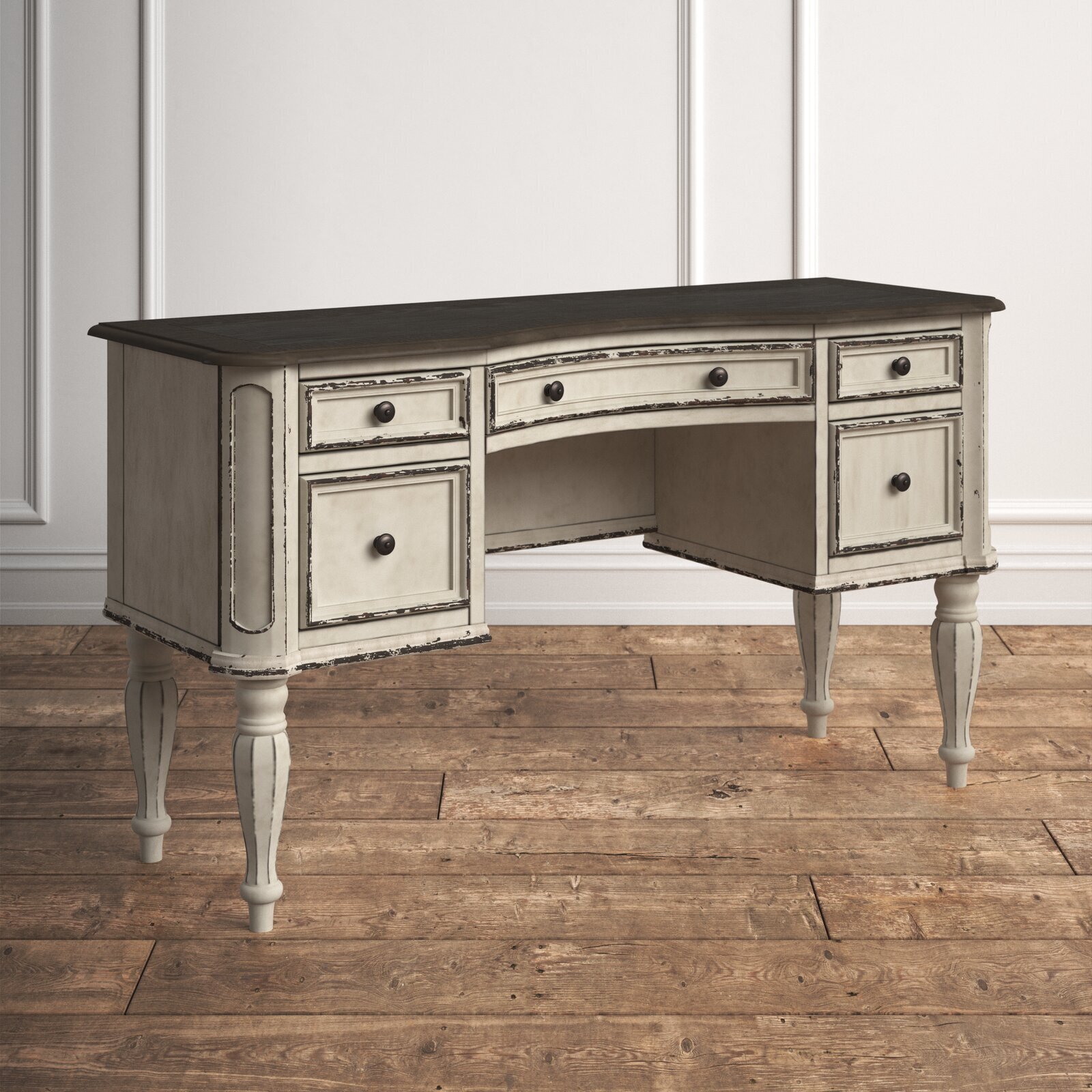 Two Toned Bedroom Vanity