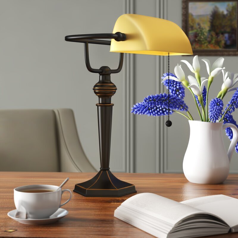 Unique Banker’s Lamp