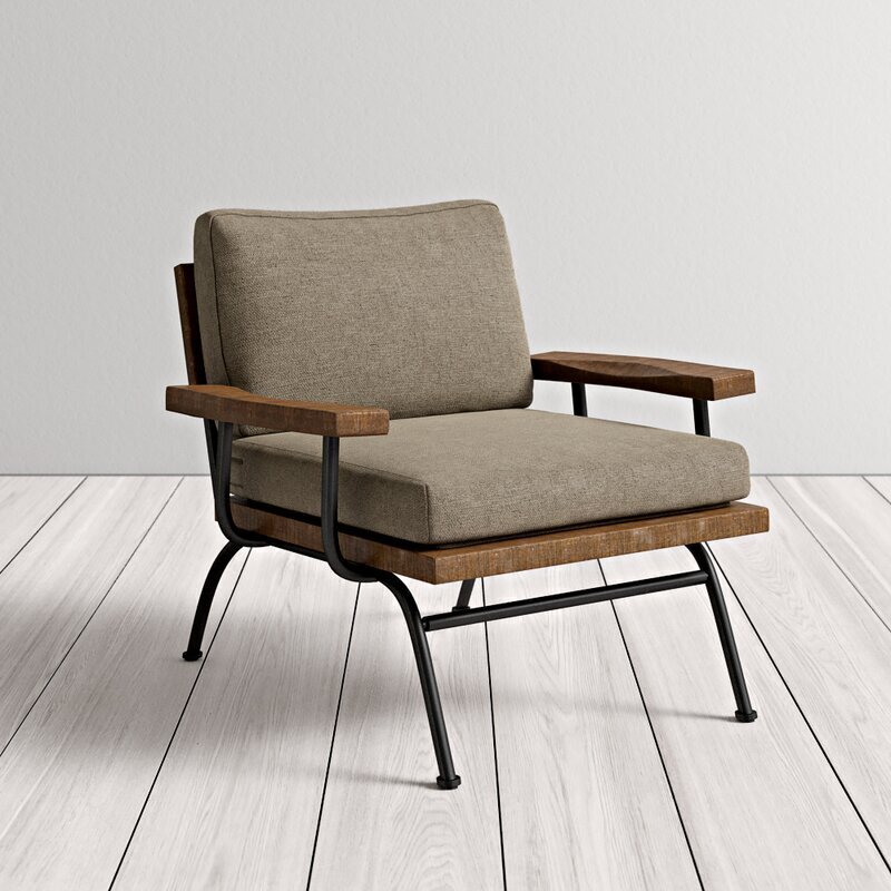 Unique Industrial Armchair