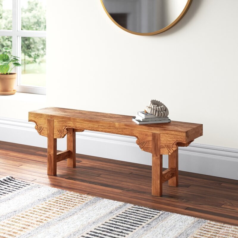 Unique Wooden Bench