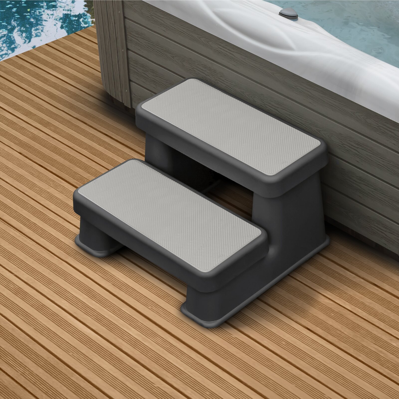 UV Resistant Plastic Hot Tub Step