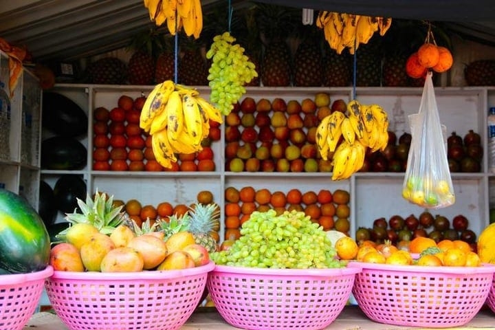 varieties of market gardening produce
