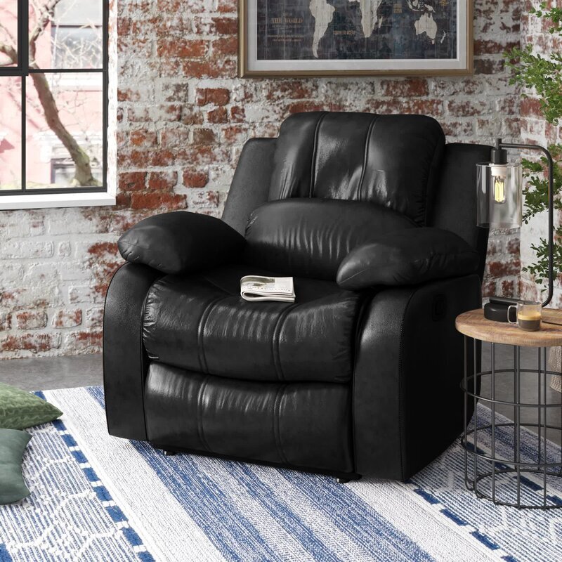 Vegan Berkline leather recliner