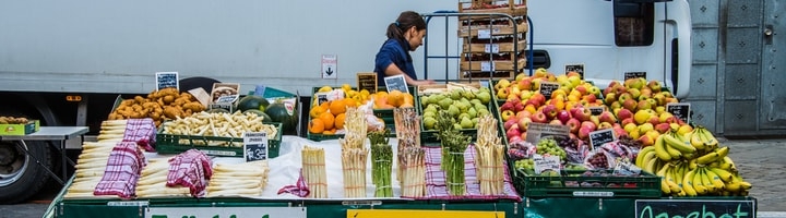 vegetable market garden stand