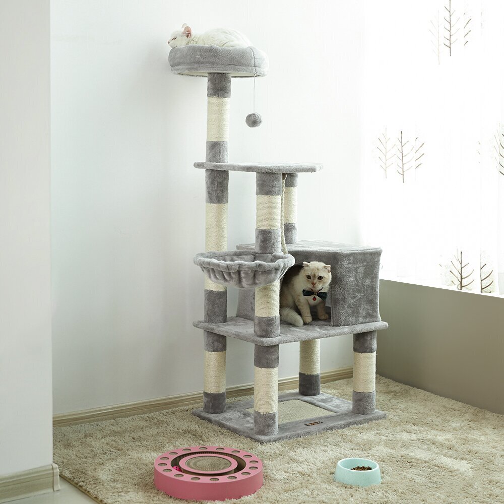Versatile cat tree condo