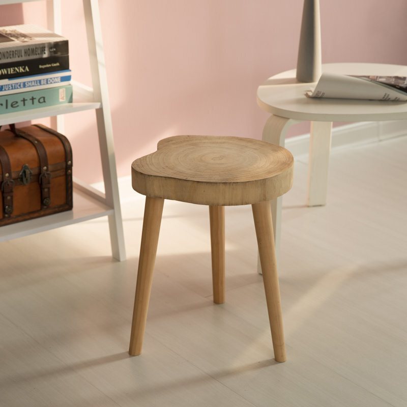Versatile Country Style Three Legged Bar Stool