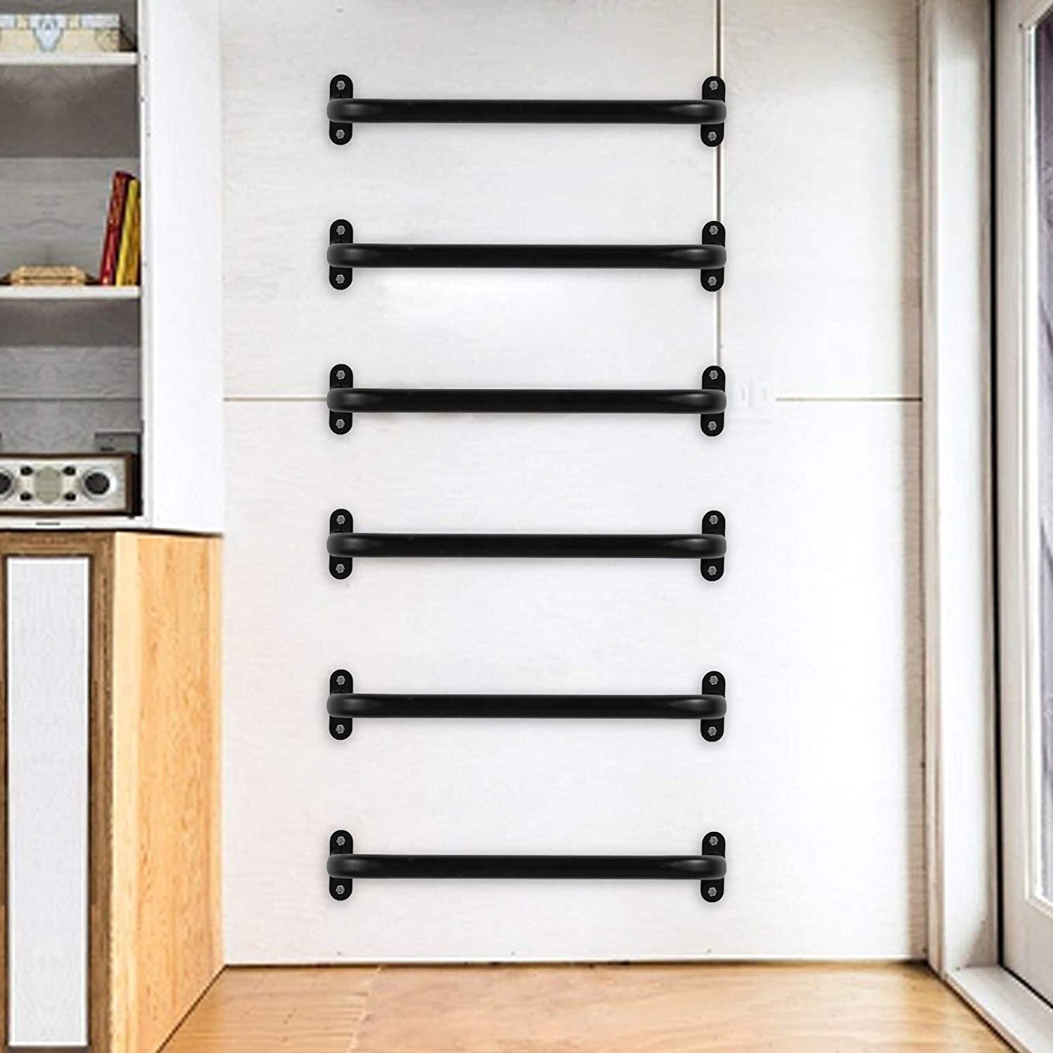 Versatile metal monkey bars for adults or kids