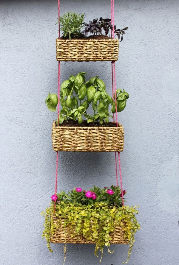 Vertical Gardening Hanging Baskets
