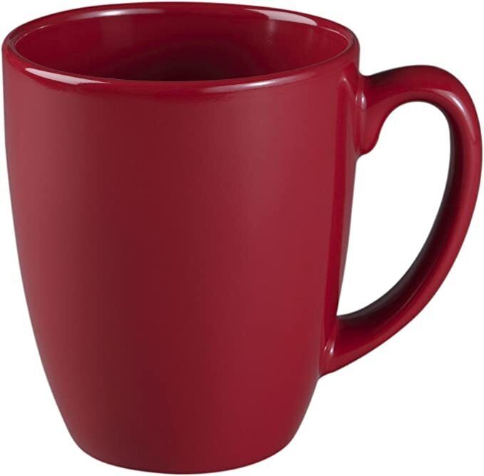 Vibrant vintage Corelle coffee cups
