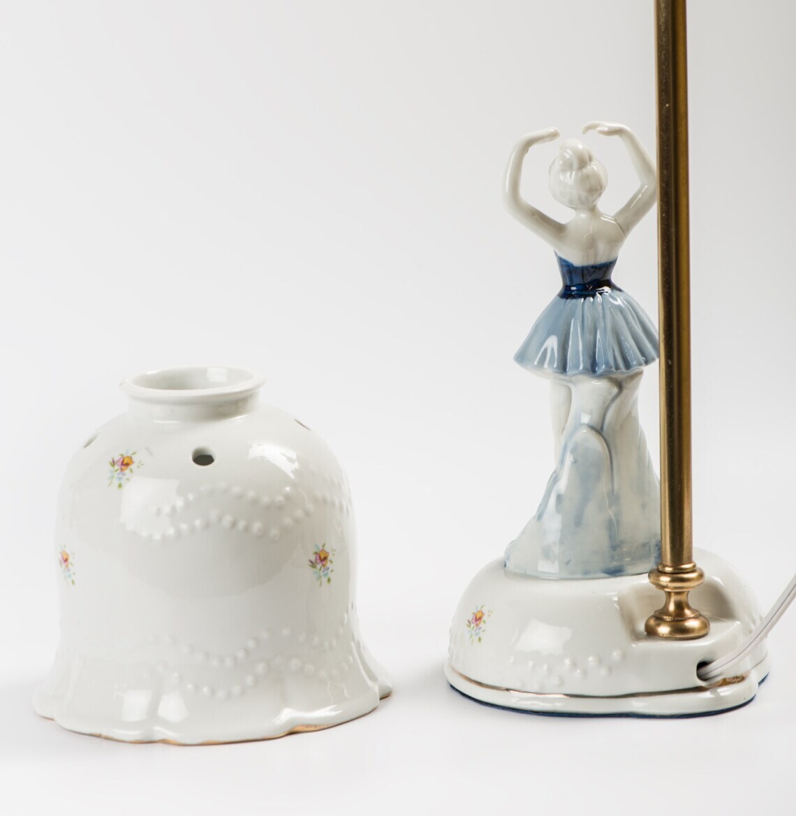 Vintage Ballerina Lamp